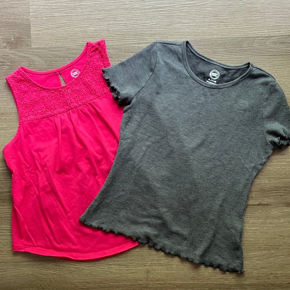 14/16 Wonder Nation Tank & Short-Sleeve Shirt